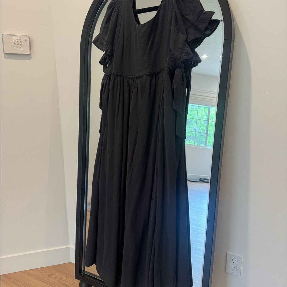 Elegant Black Women's Dress